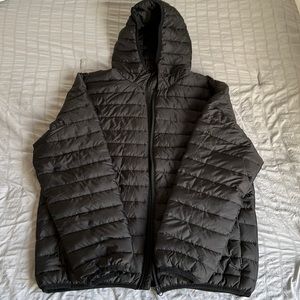 Mens H&M Puffy Ribbed Jacket